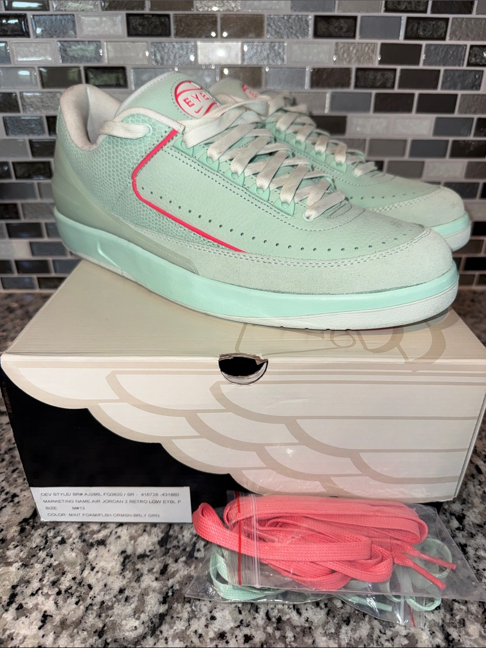 Air Jordan 2 Retro Low EYBL P